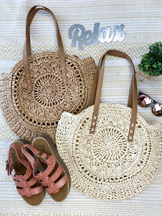 Soft Wicker Summer Bag