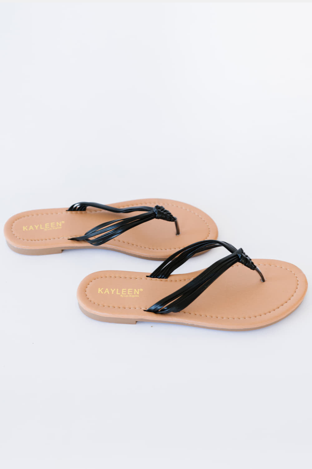 Black Braided Sandals