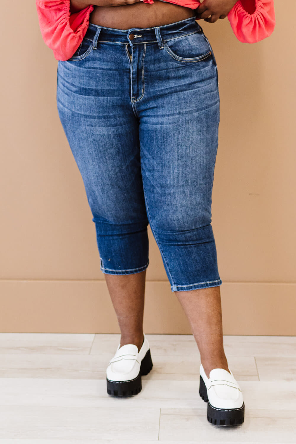 Judy Blue Denim Capri