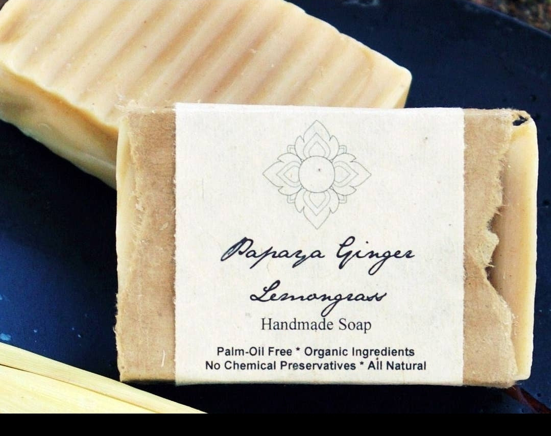 Papaya Ginger Lemongrass Organic Soap