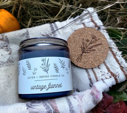 Vintage Flannel Soy Candle