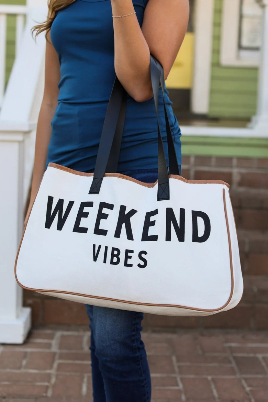 Weekend Vibes Canvas Bag
