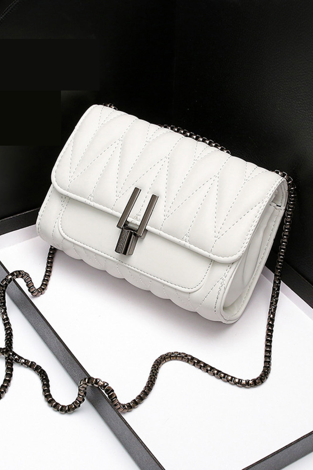 Adored PU Leather Crossbody Bag